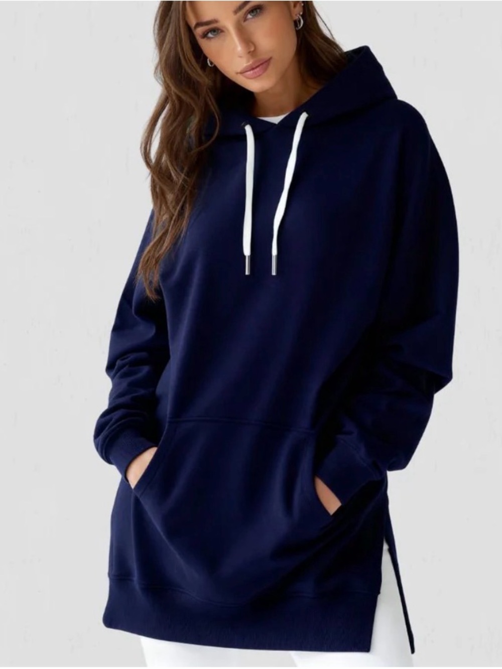 The Warmy Oversized Hoodie Dress Navy Various Sizes NWT IN PACKAGE